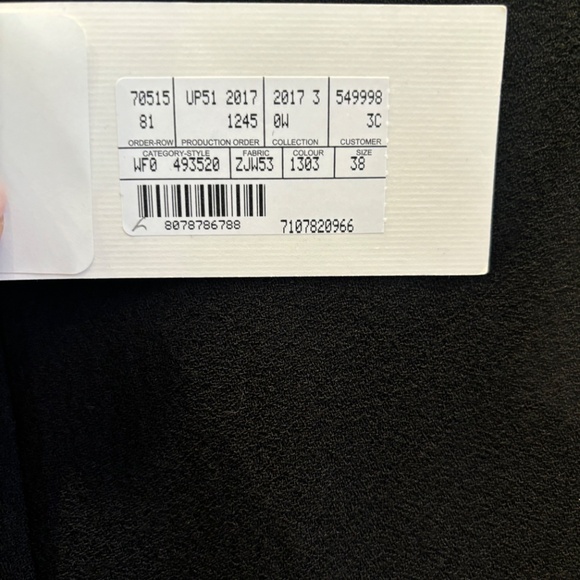 Brand New GUCCI Black Mini Dress, Size 38 - Picture 7 of 9